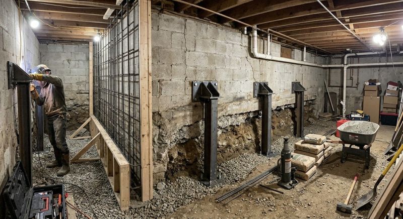 Foundation Strengthening in Columbus, OH