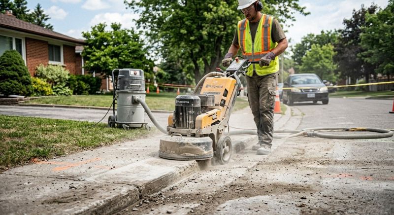 Sidewalk Grinding in Des Moines, IA