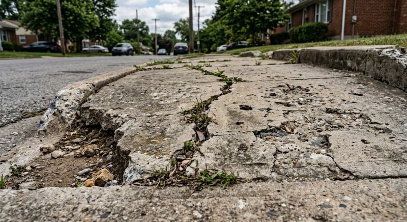 Sidewalk Repair in Des Moines, IA