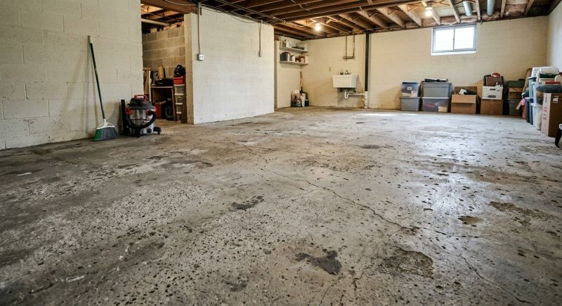 Basement Concrete Resurfacing in Des Moines, IA