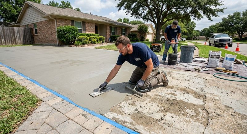 Basement Concrete Resurfacing in West Des Moines, IA
