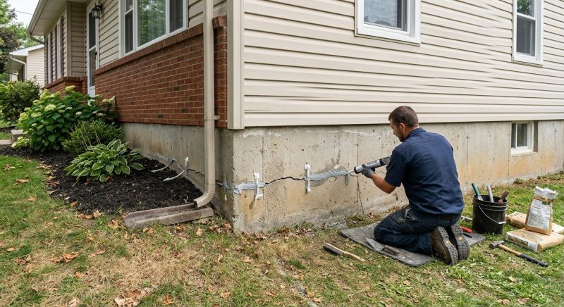 Basement Crack Repair in Tampa, FL