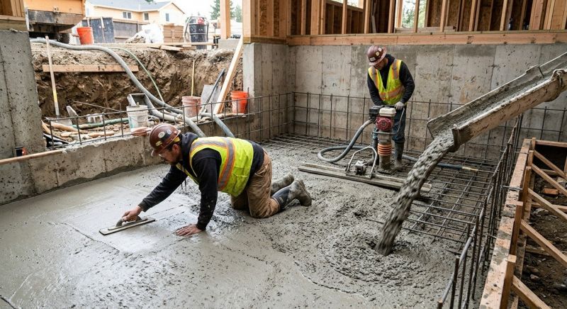 Basement Slab Installation in Columbus, OH