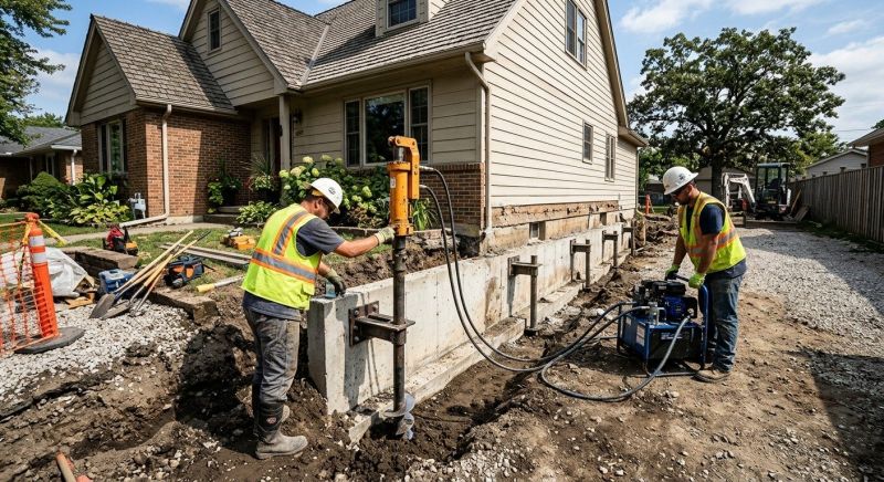 Basement Stabilization in Columbus, OH