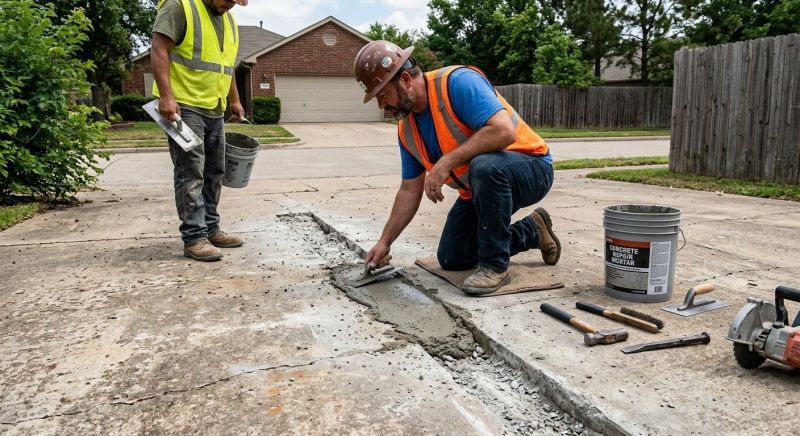 Cement Repair in Corpus Christi, TX
