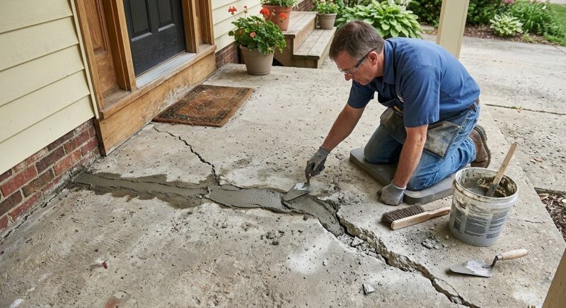 Cement Repair in West Des Moines, IA