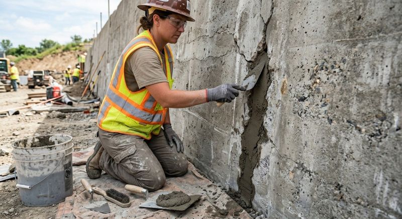 Cement Wall Repair Service in Corpus Christi, TX