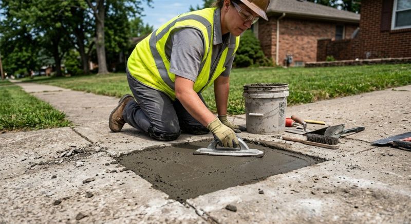 Concrete Flatwork Repair in West Des Moines, IA