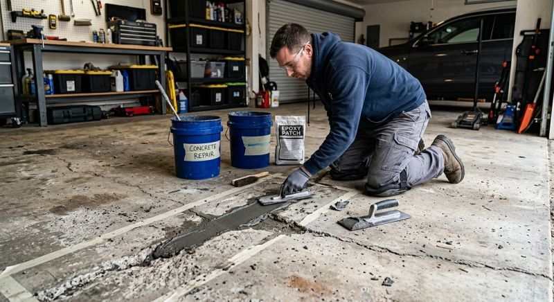 Concrete Floor Repair in Des Moines, IA
