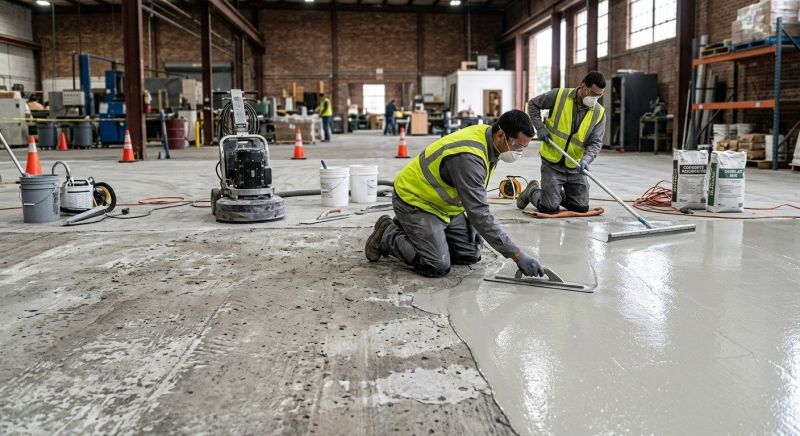 Concrete Floor Resurfacing in Miami Dade County, FL
