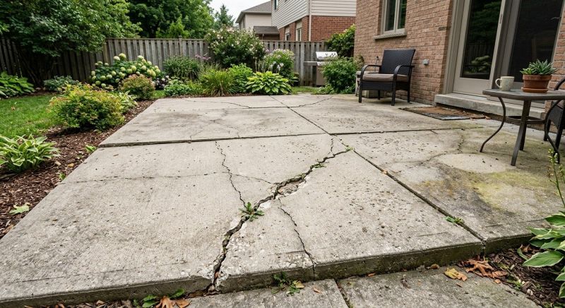 Concrete Patio Repair in Albany, NY