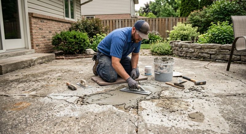 Concrete Pavement Repair in West Des Moines, IA