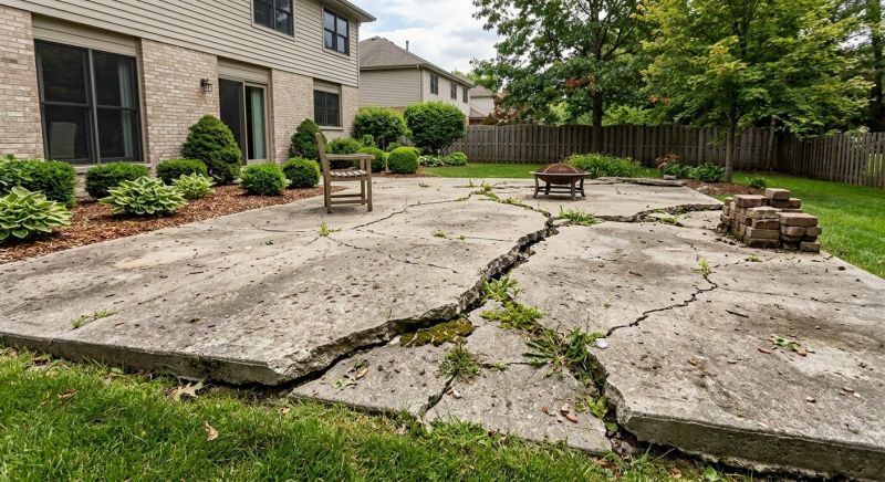 Concrete Pool Patio Repair in Des Moines, IA
