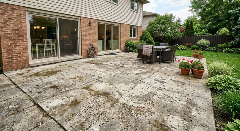 Concrete Porch Resurfacing in Des Moines, IA
