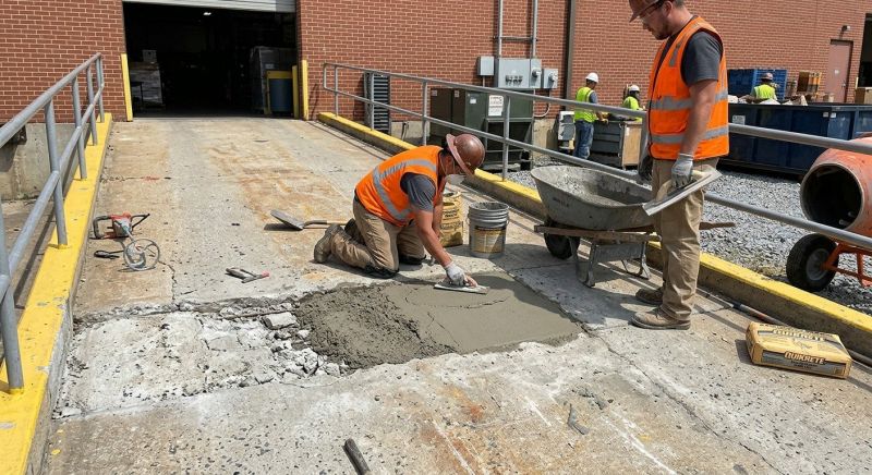 Concrete Ramp Repair in Miami Dade County, FL