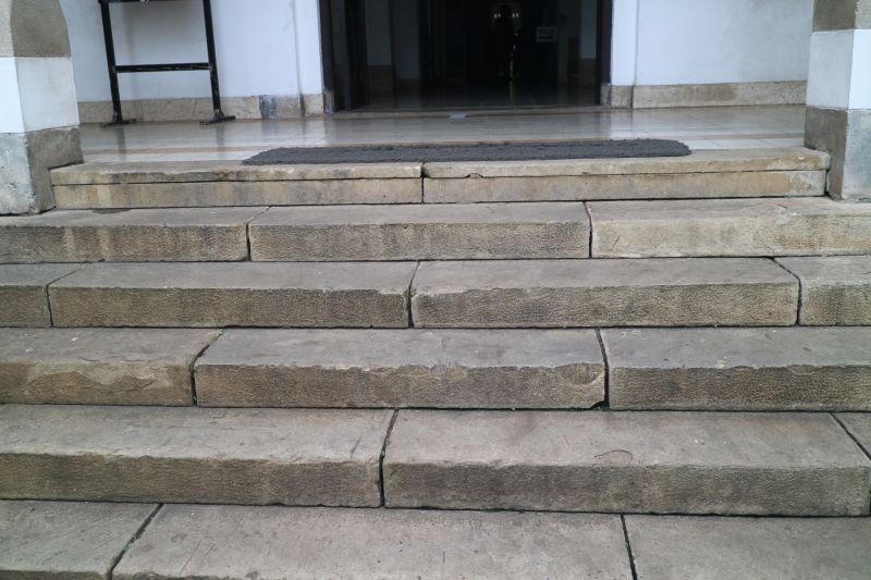 Damaged Concrete Steps