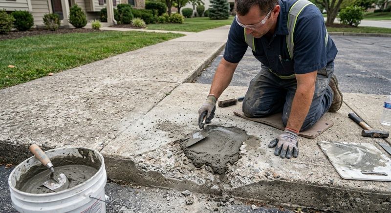 Concrete Sidewalk Repair in Miami Dade County, FL