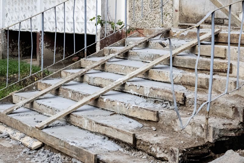 Concrete Stairs Repair in West Des Moines, IA