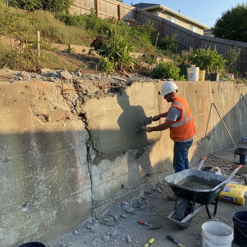 Concrete Wall Patching in Corpus Christi, TX