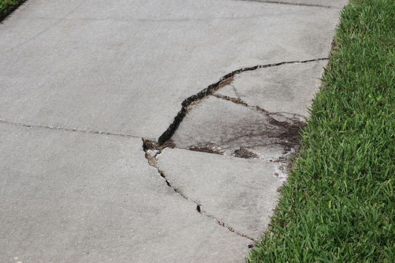 Cracked Sidewalk Repair in Des Moines, IA
