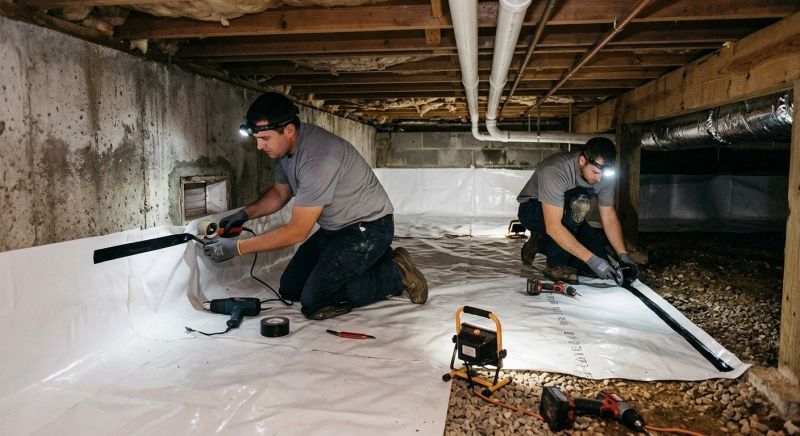 Crawlspace Sealing in Columbus, OH