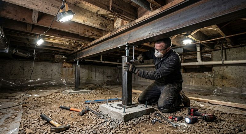 Crawlspace Structural Repair in Tampa, FL