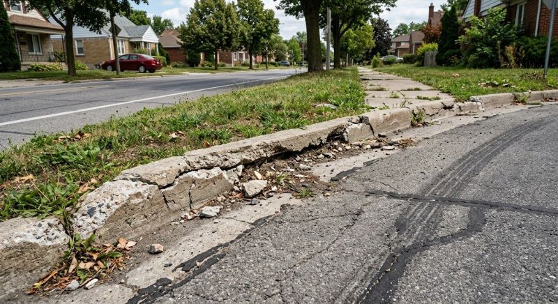 Curb Repair in West Des Moines, IA