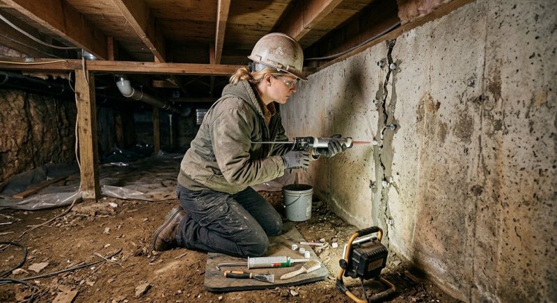 Deep Foundation Repair in Columbus, OH