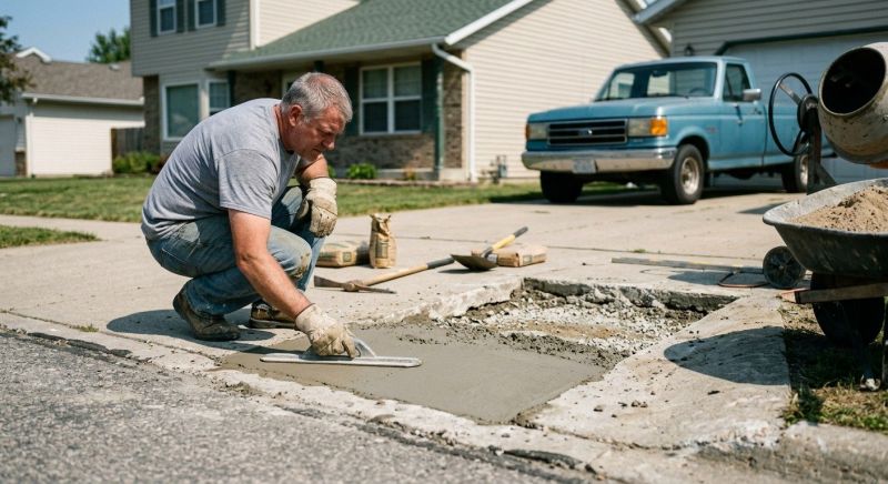 Driveway Approach Repair in West Des Moines, IA