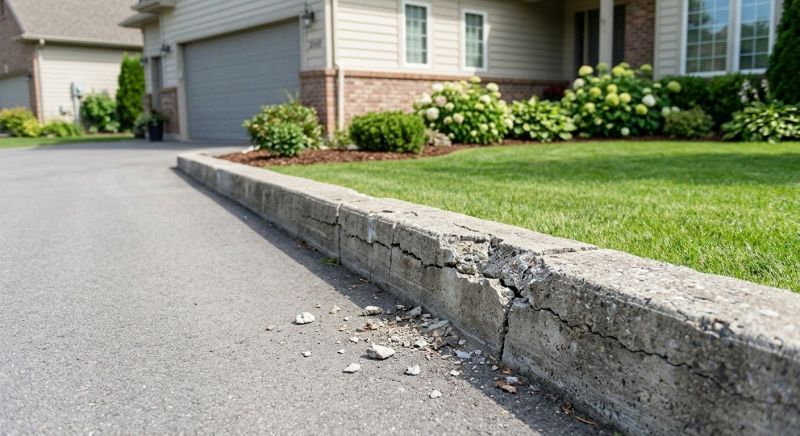 Driveway Curb Repair in Corpus Christi, TX
