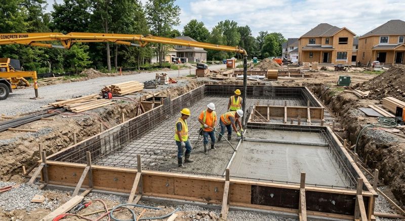 Foundation Construction in Columbus, OH