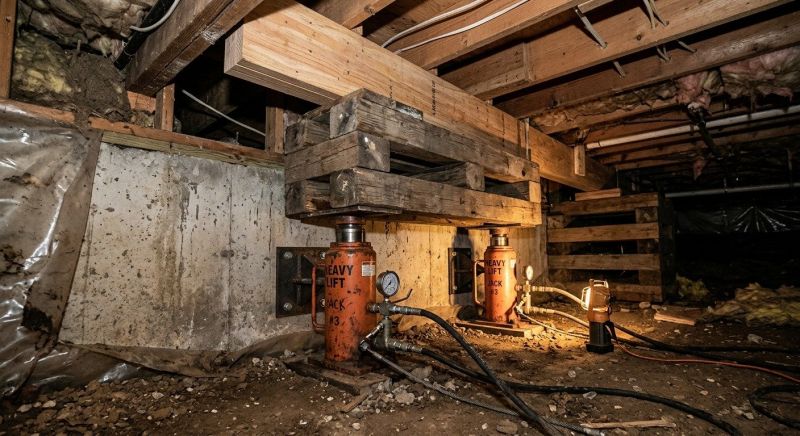 Foundation Jacking in Columbus, OH