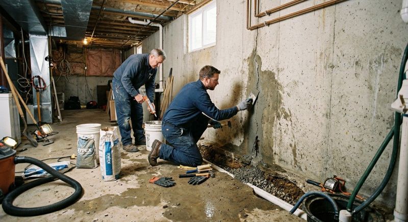 Foundation Leak Repair in Columbus, OH