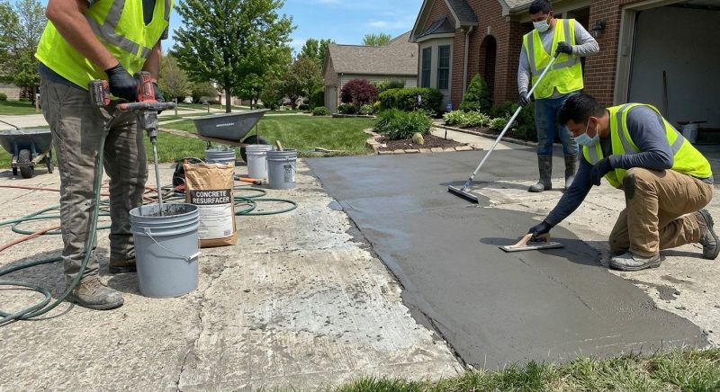Garage Concrete Resurfacing in Corpus Christi, TX