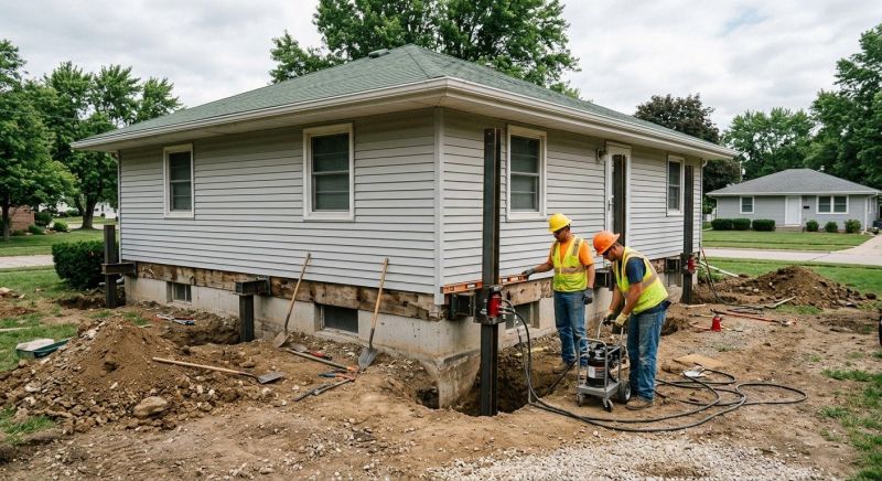 House Leveling in Columbus, OH