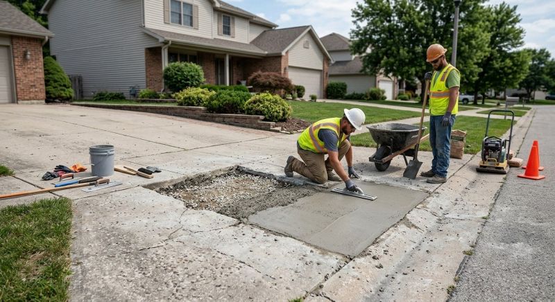 Parking Slab Repair in Des Moines, IA