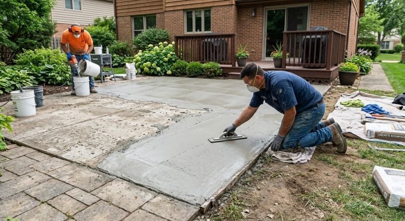 Patio Resurfacing in Corpus Christi, TX