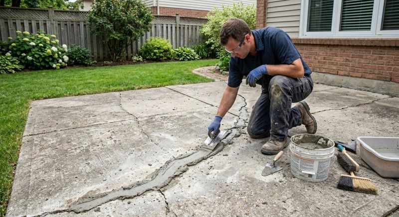 Patio Slab Repair in Albany, NY