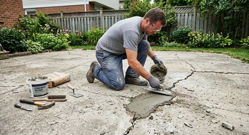 Patio Slab Repair in Corpus Christi, TX