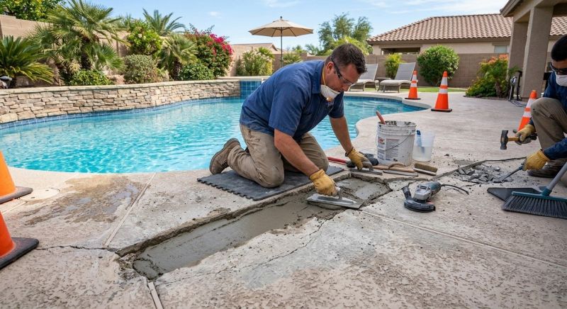 Pool Deck Repair in Corpus Christi, TX