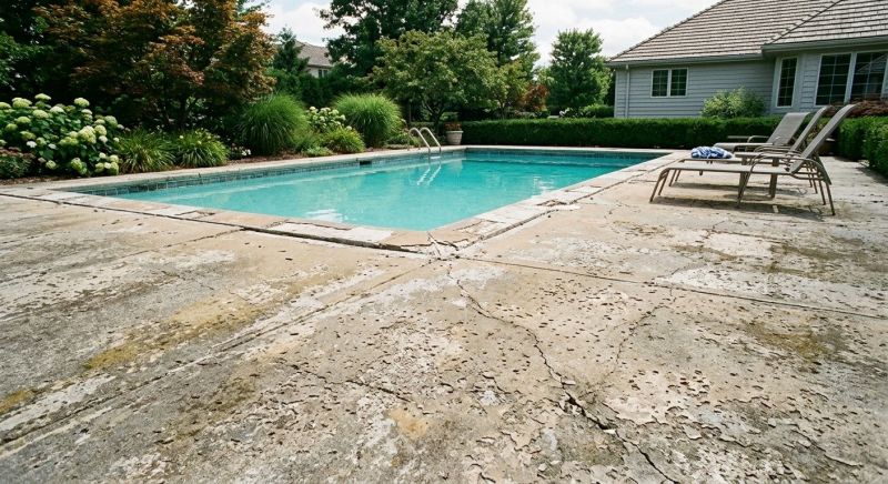Pool Deck Resurfacing in Des Moines, IA