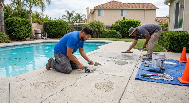 Pool Patio Repair in Corpus Christi, TX
