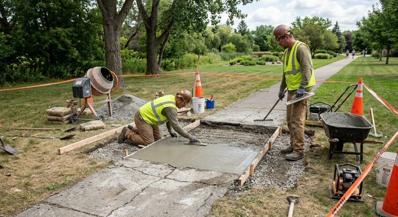 Walkway Repair in Miami Dade County, FL