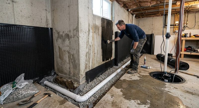 Wet Basement Repair in Columbus, OH